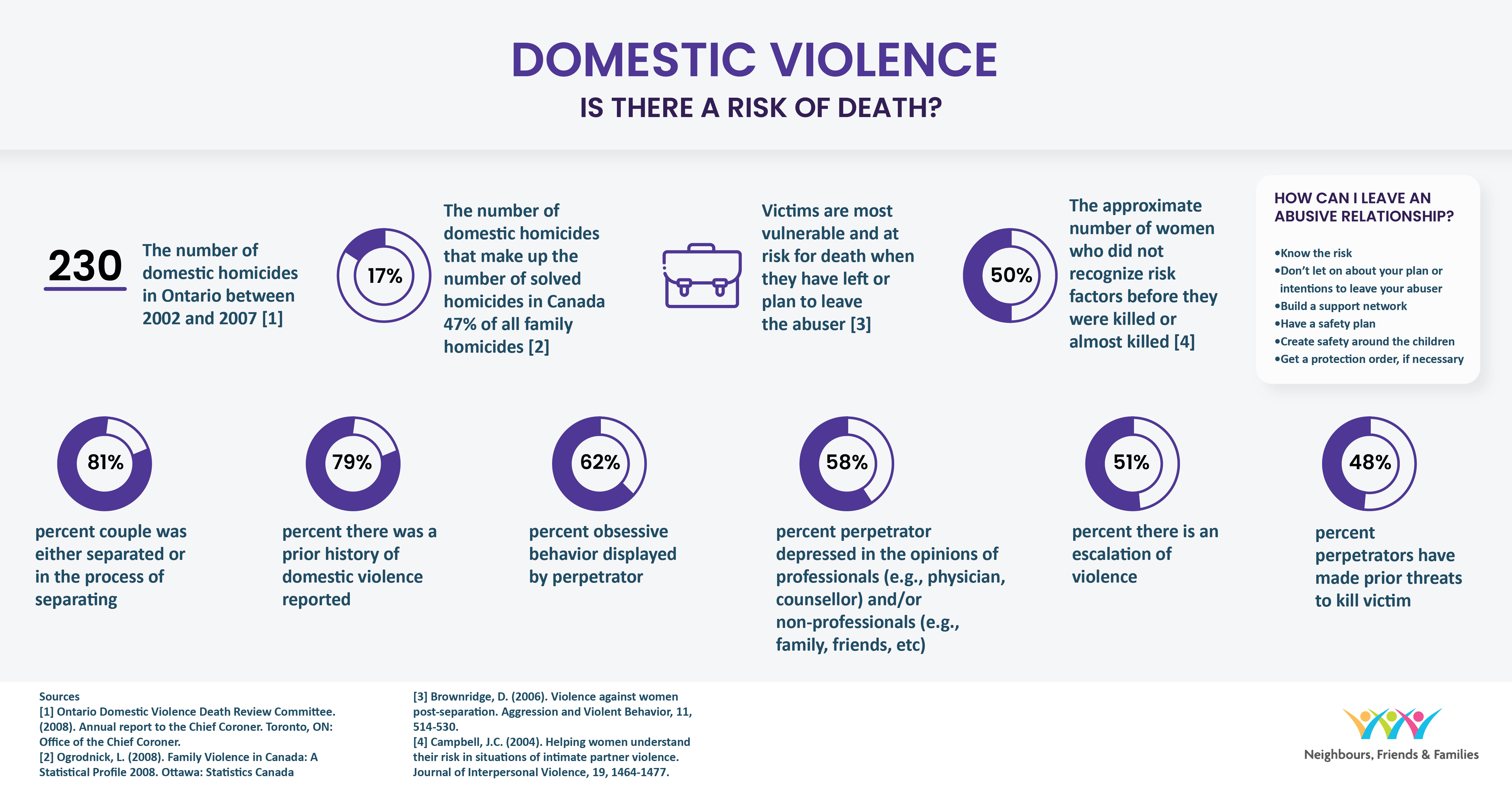 domestic violence infographic